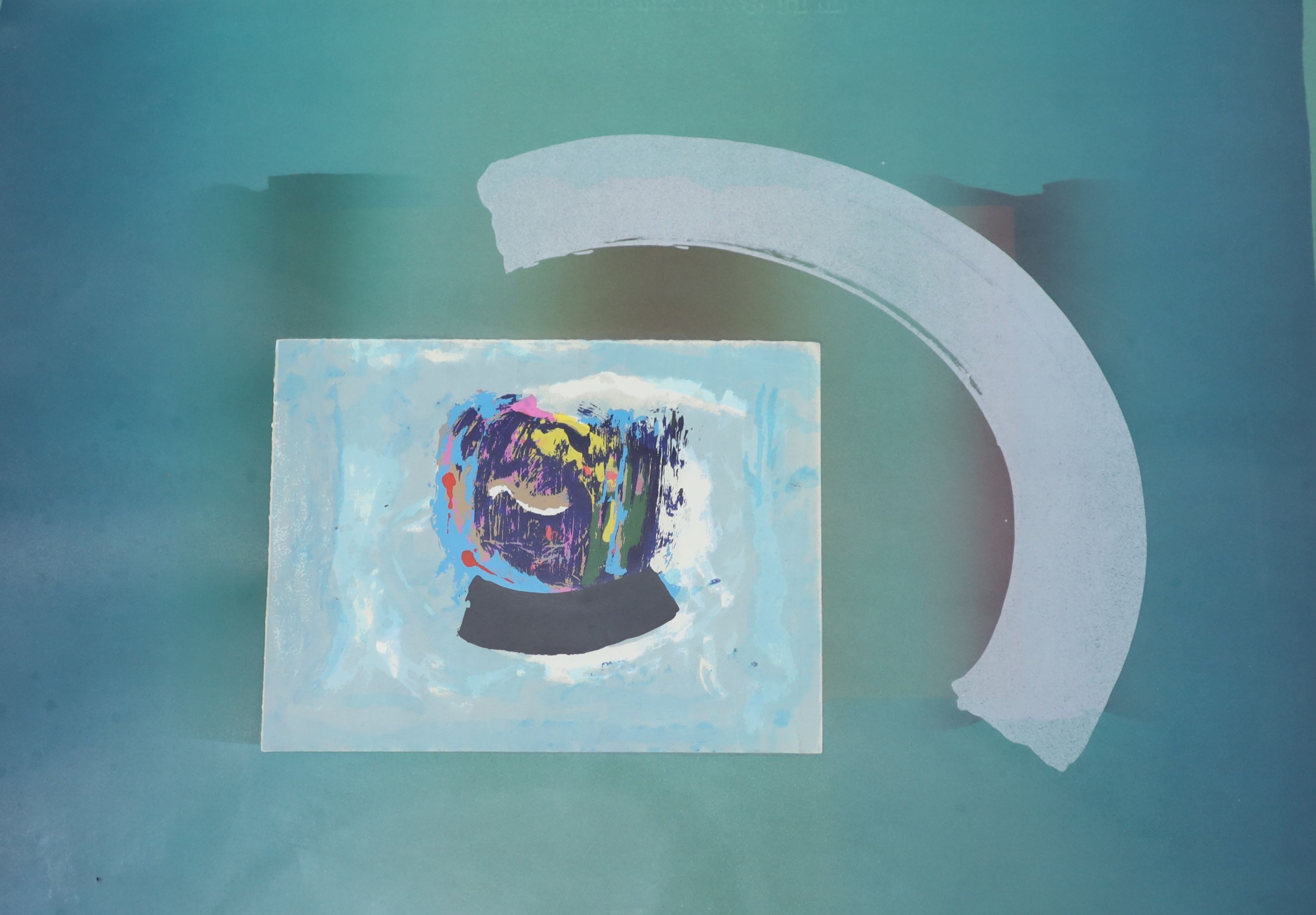 Austin Grant, screenprint, 'Grand Jean', signed in pencil, artist proof, 58 x 78cm